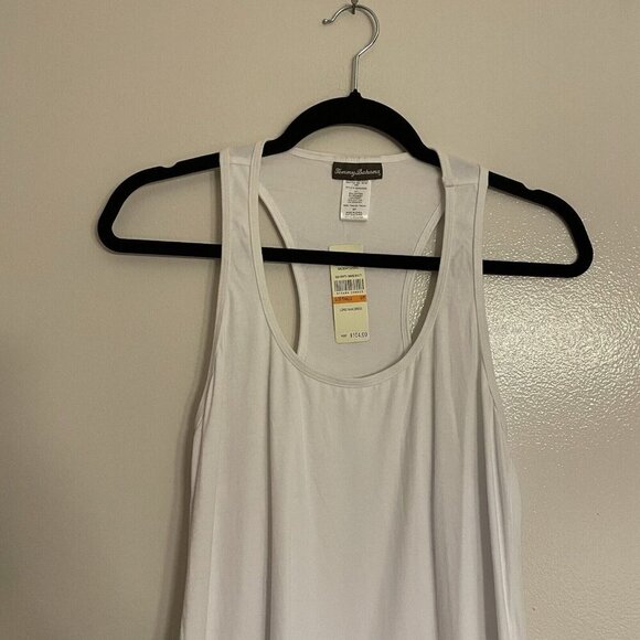 Tommy Bahama Wmn S Nautical Sailboat Maxi Racerback Cover Up Long Tank Dress NWT - Picture 3 of 9